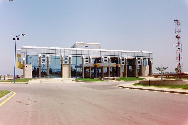 Government VIP entrance, Sofia airport — completed entrance